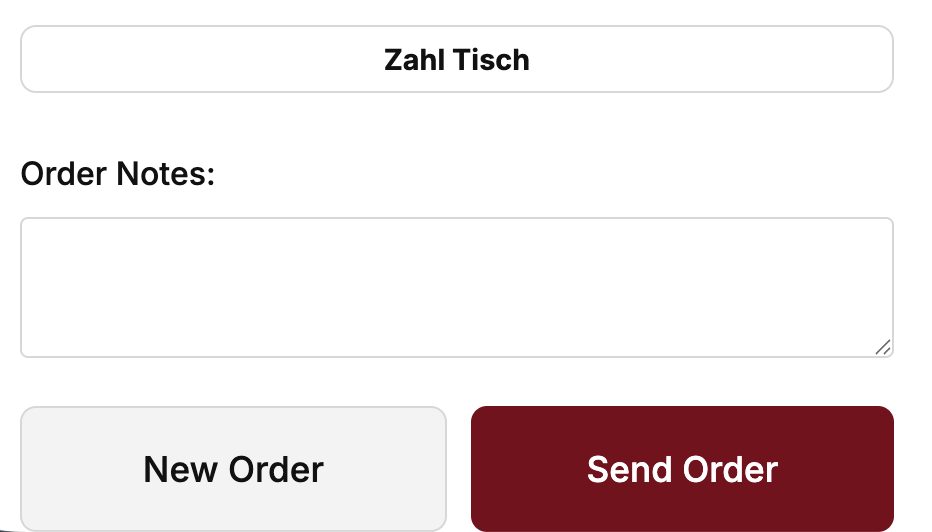 Screenshot: Bestellung abschliessen und senden
